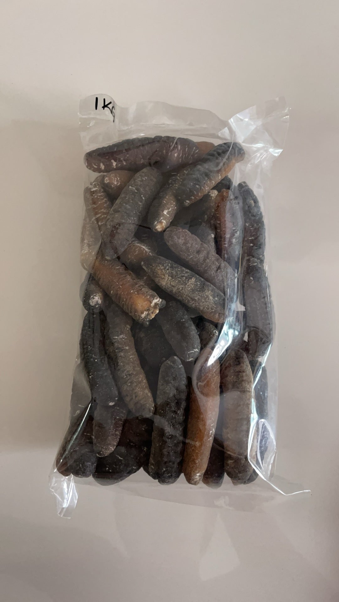 Premium Sea Cucumber (Dry) 1 kg pack (40-45pieces)