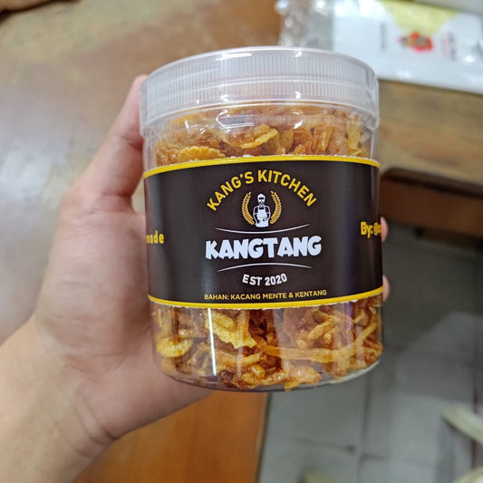 Kangtang( Potato slices with cashew nuts)