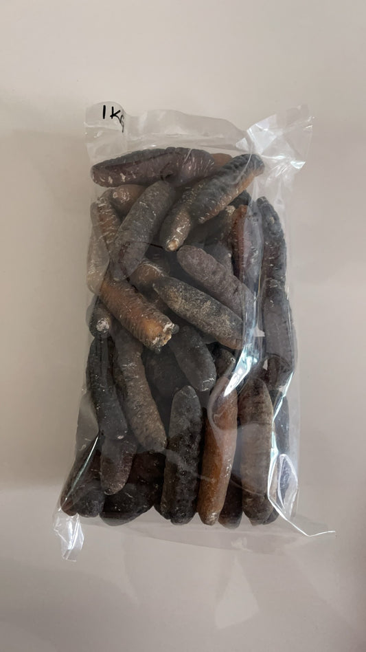 Premium Sea Cucumber (Dry) 1 kg pack (40-45pieces)
